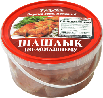 

Шашлык свиной Йола по-домашнему охлажденный 1 кг