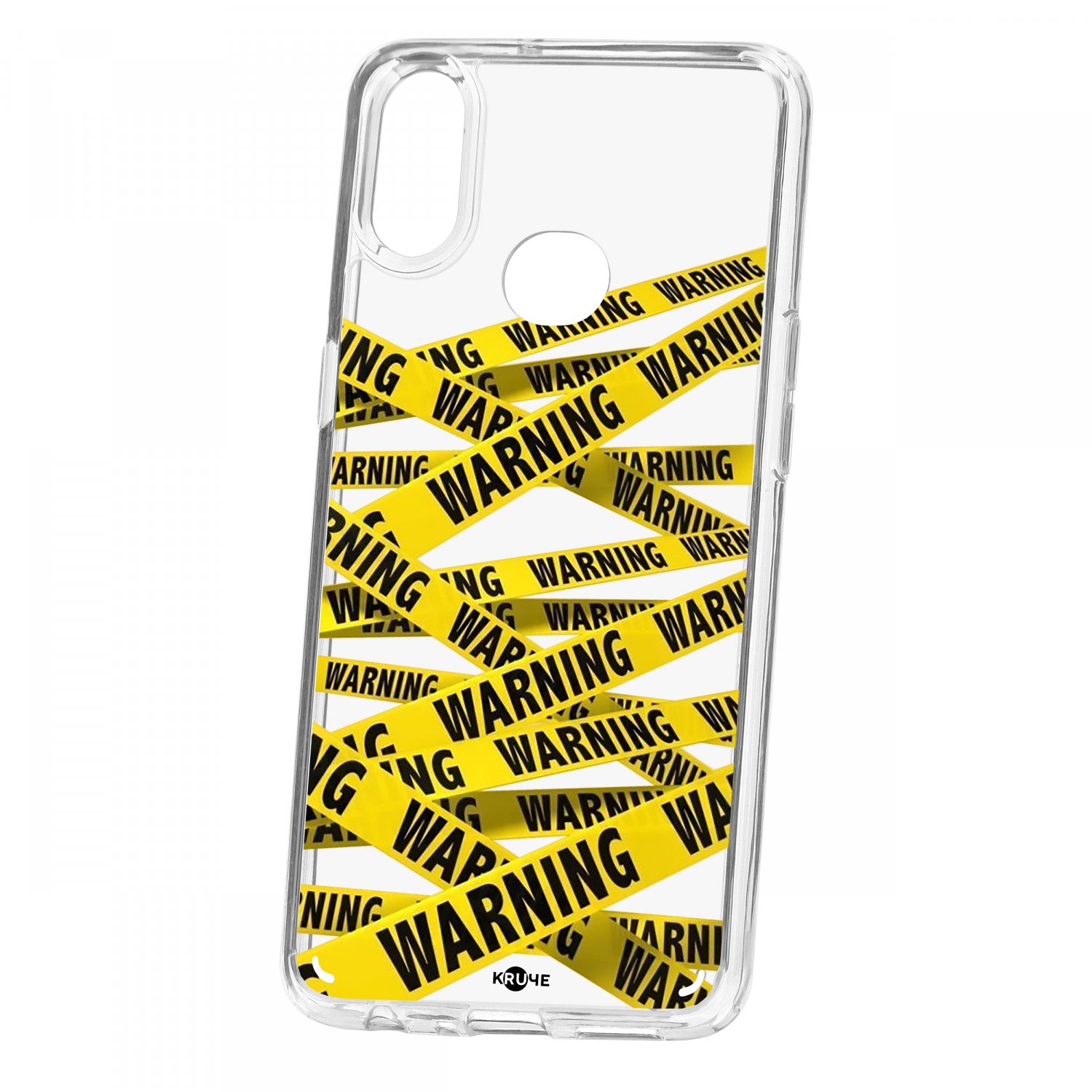 фото Чехол-накладка samsung galaxy a10s kruche print warning кruче