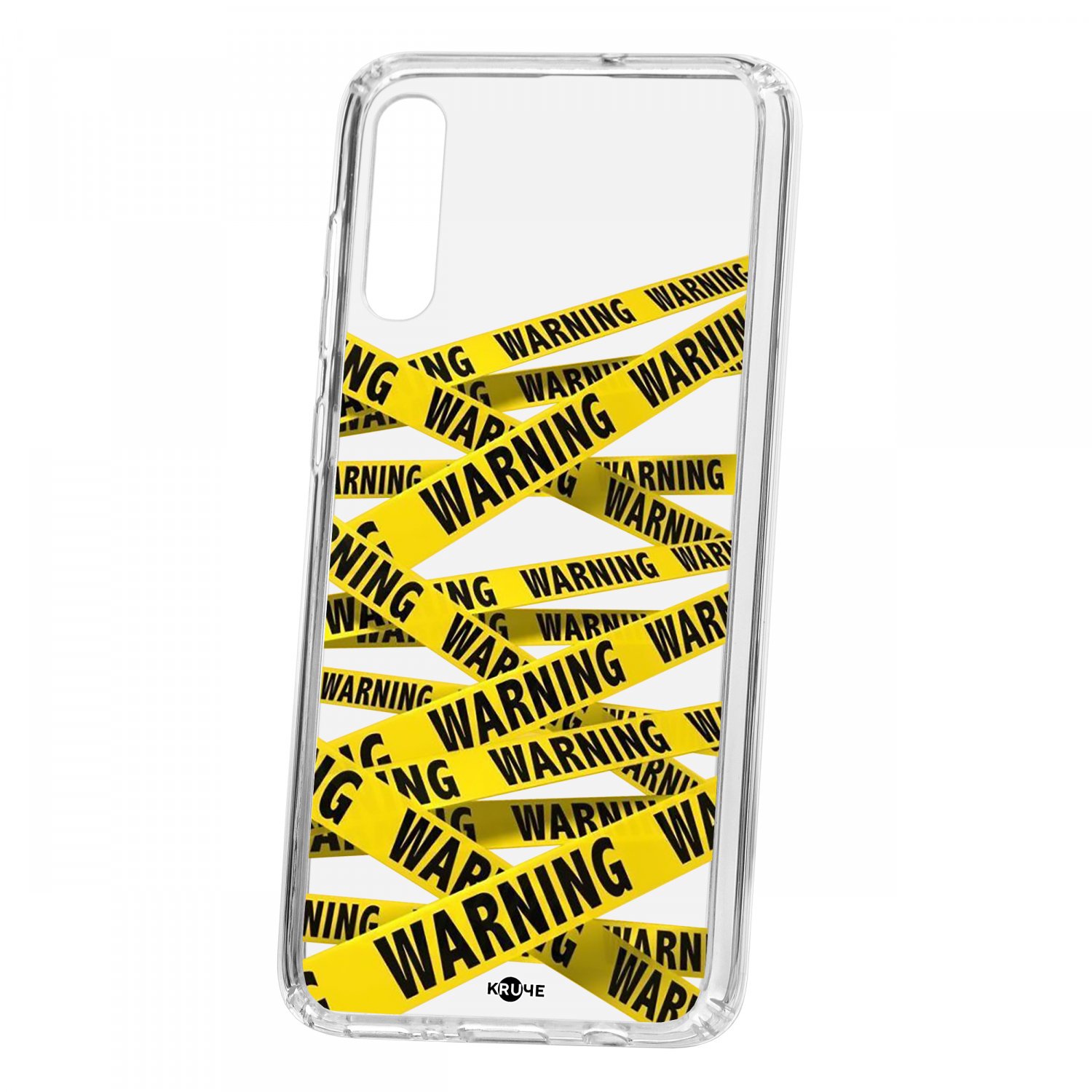 фото Чехол-накладка samsung galaxy a70 2019 kruche print warning кruче