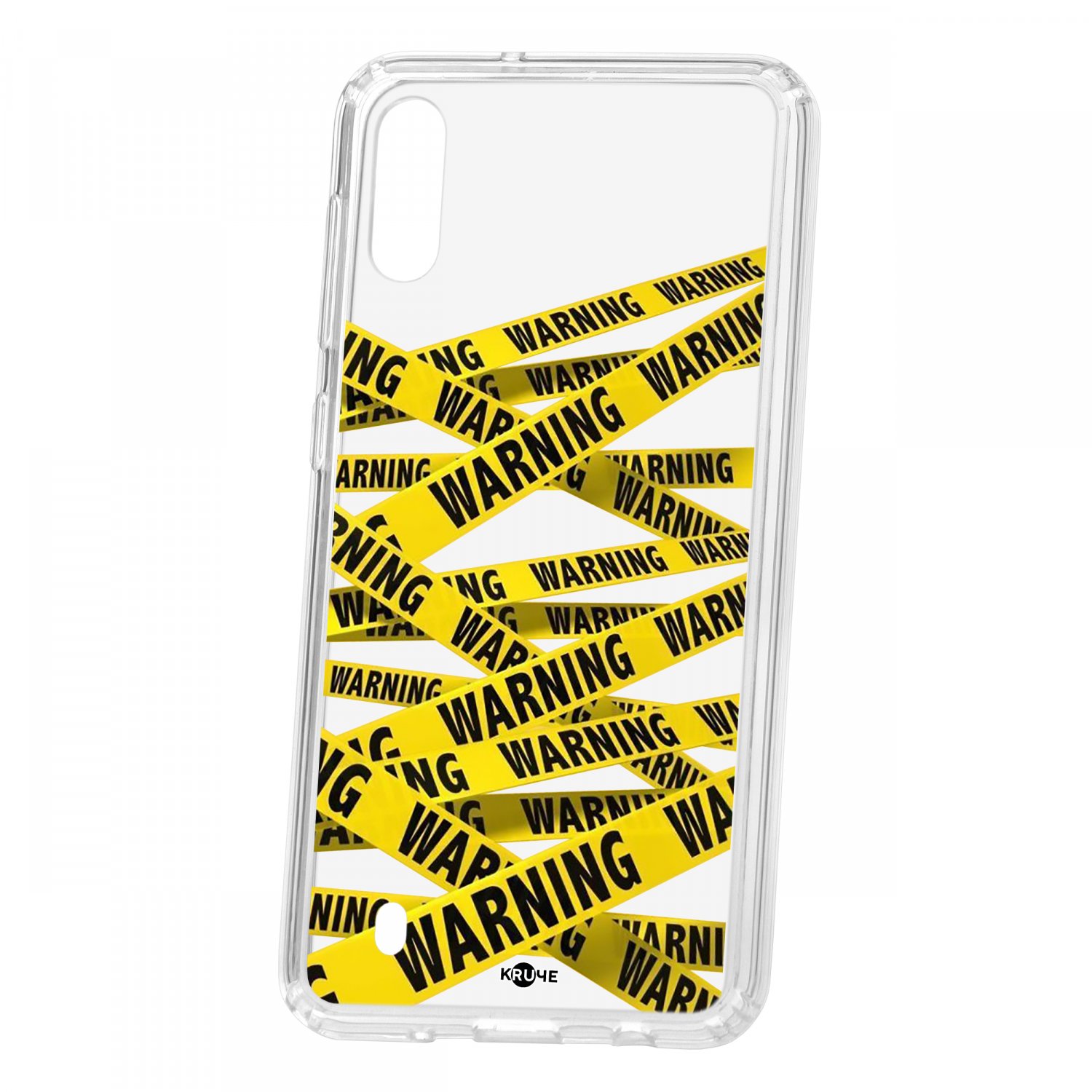 фото Чехол-накладка samsung galaxy m10 kruche print warning кruче