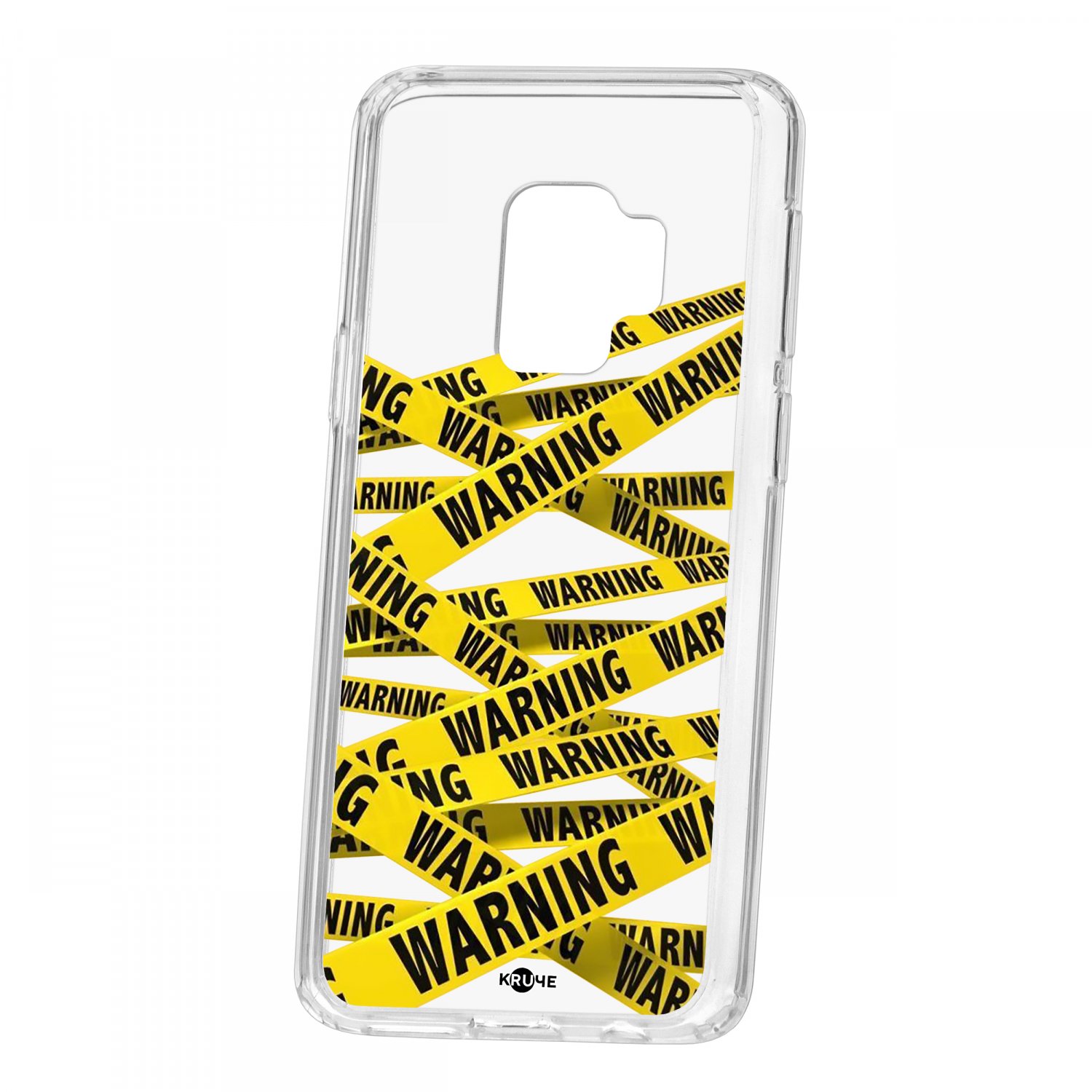 фото Чехол-накладка samsung galaxy s9 kruche print warning кruче