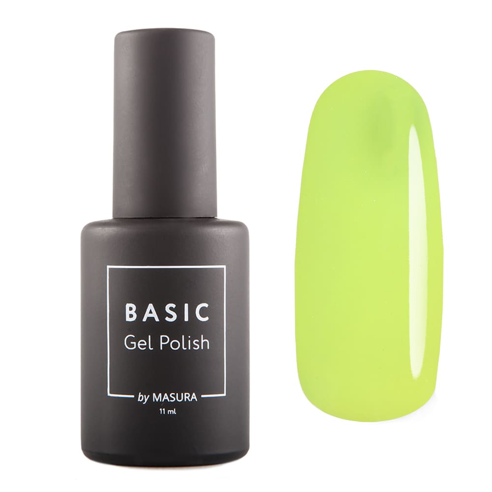 

Гель-лак Masura, BASIC Lemon, 11 мл, BASIC