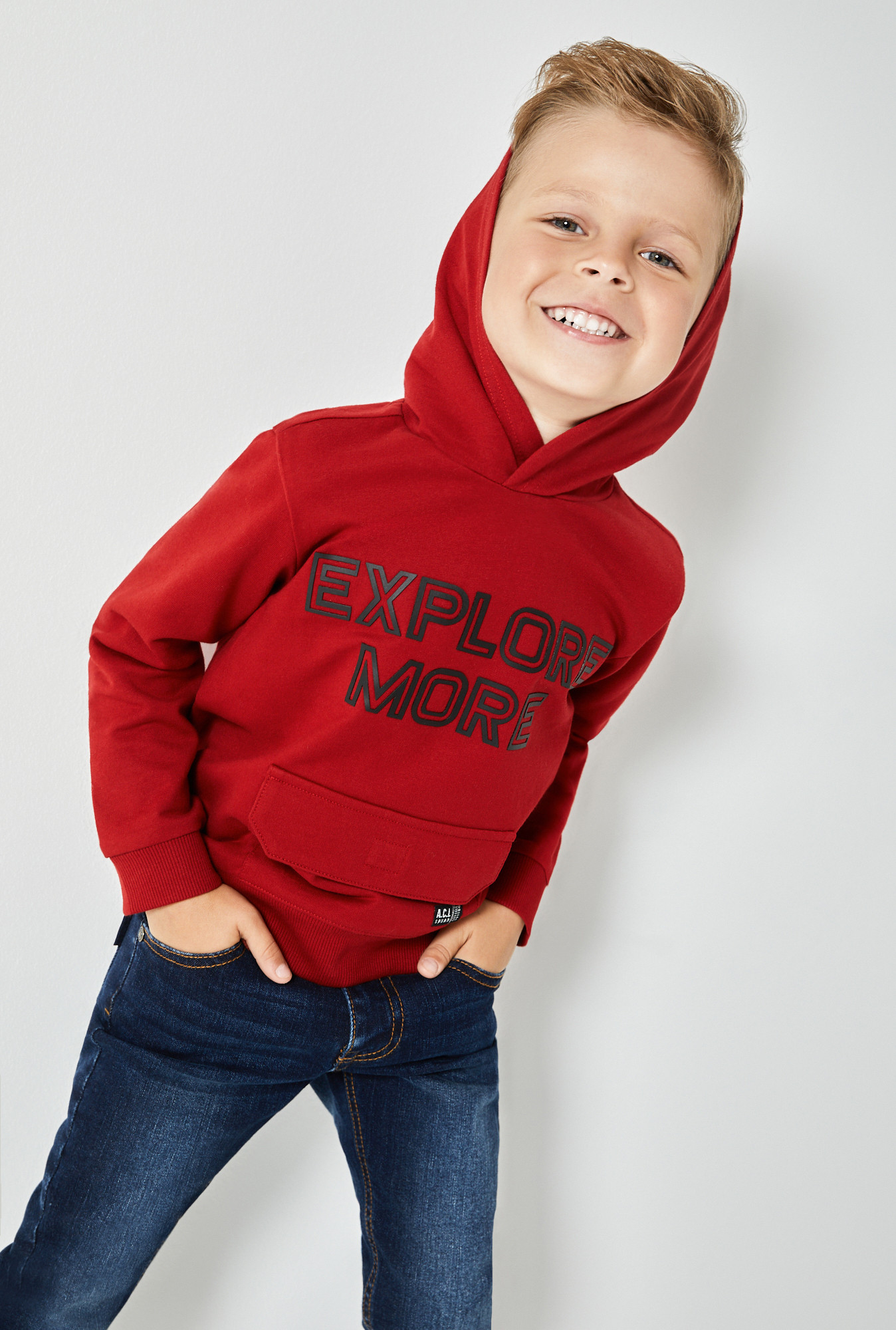 

Джемпер детский Acoola цв. красный р. 104, 20120170096