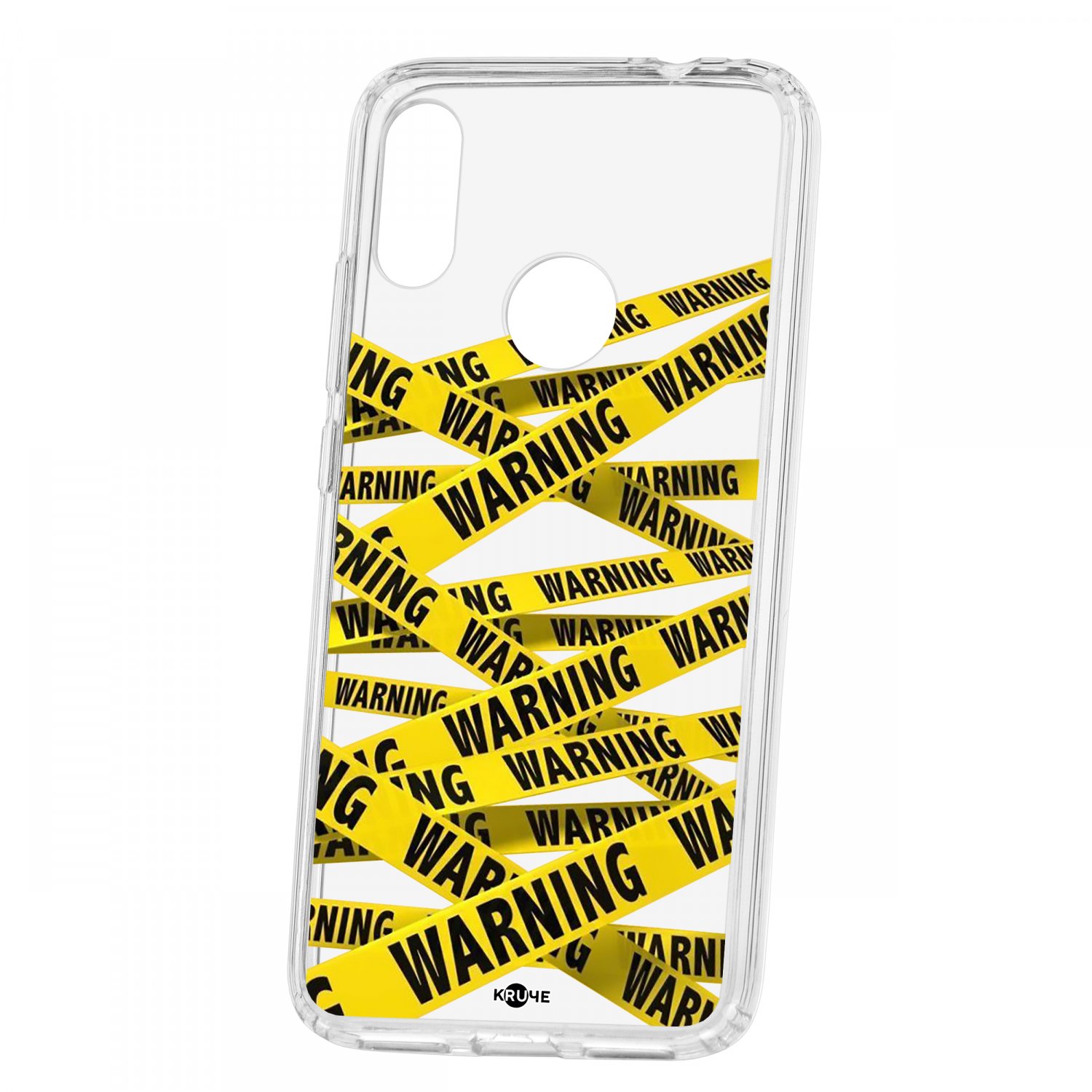 фото Чехол-накладка xiaomi redmi note 7 kruche print warning кruче