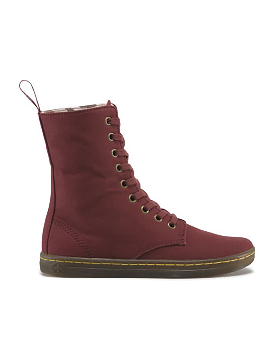 Ботинки женские Dr. Martens 45866 бордовые 37 RU