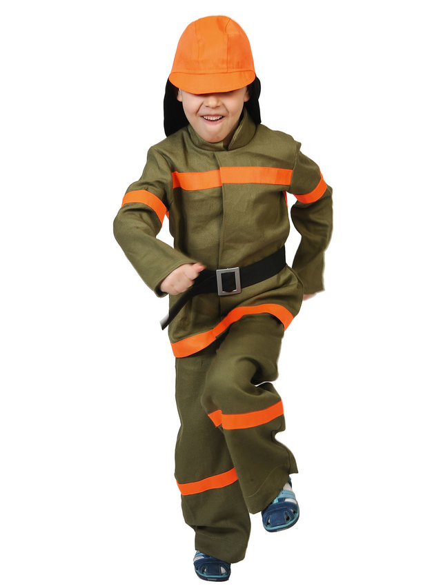 фото Карнавальный костюм пожарный размер: 32-34 карнавалофф