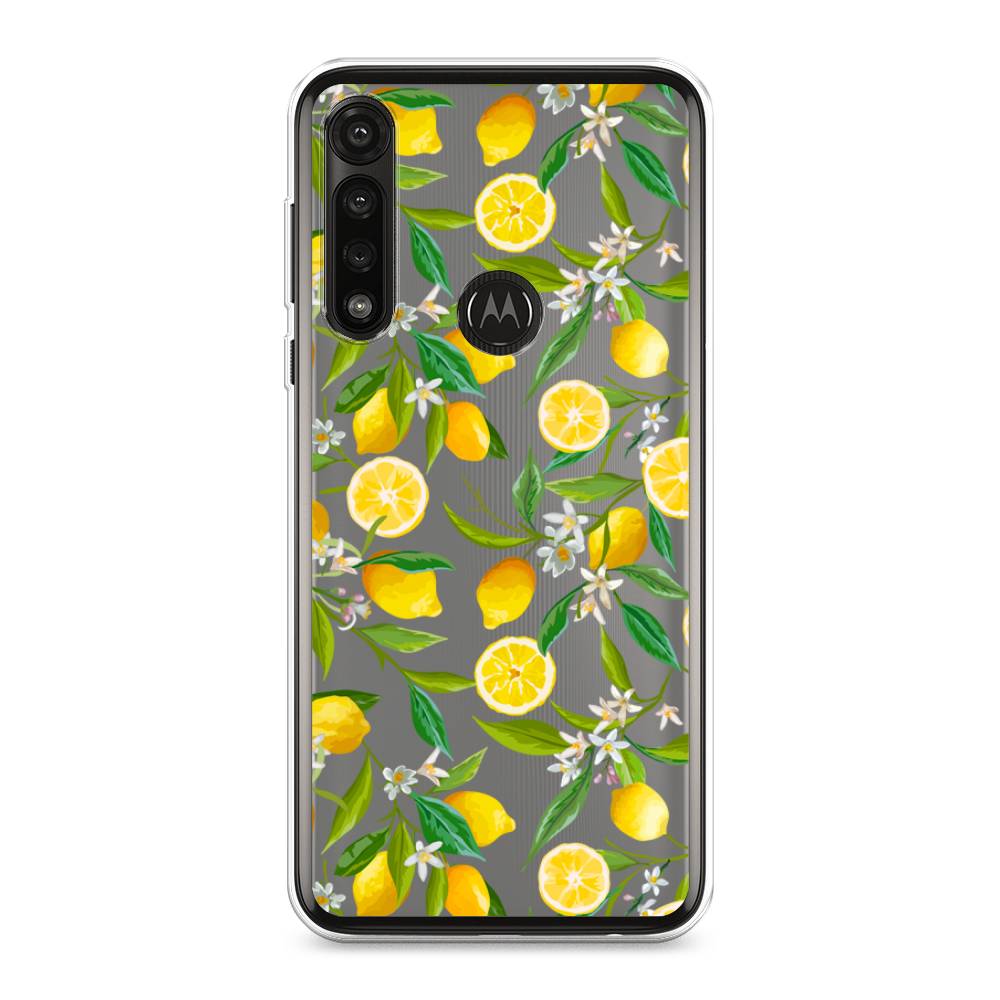 фото Силиконовый чехол "сочные лимоны" на motorola moto g power 2020 awog