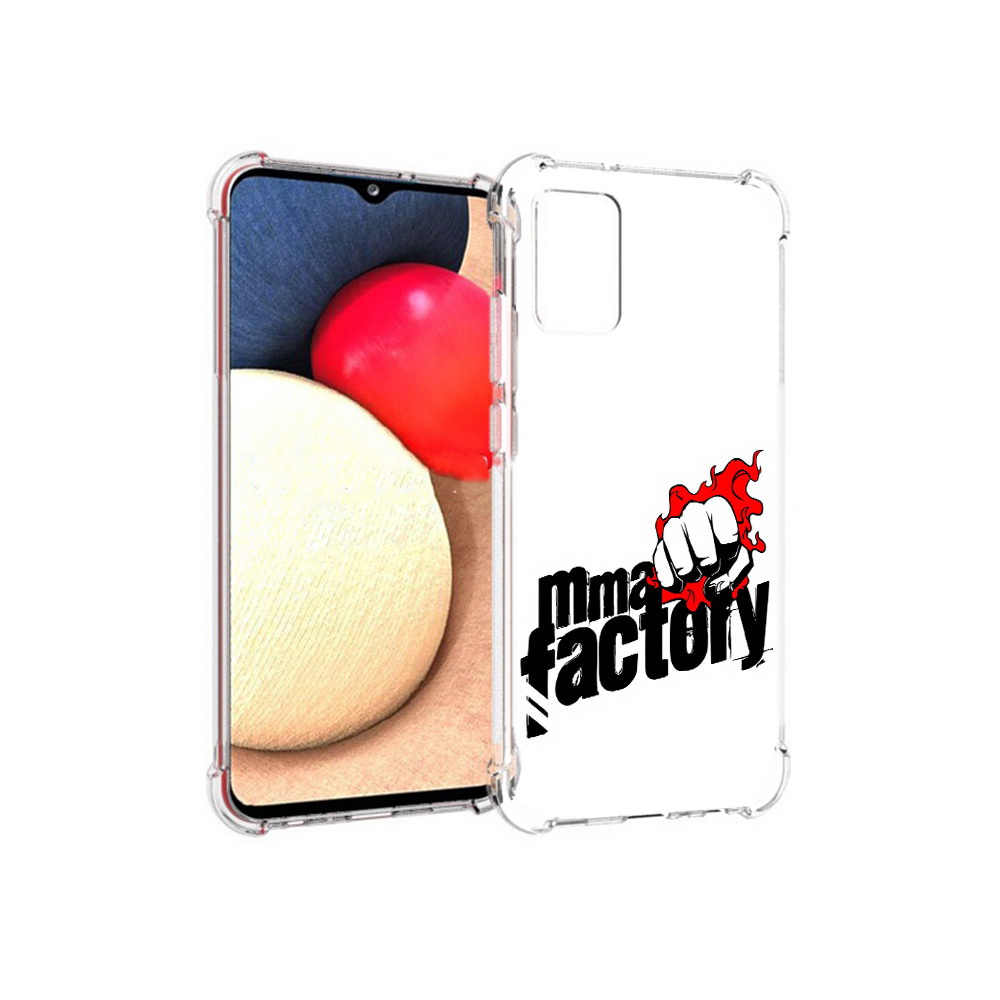 

Чехол MyPads Tocco для Samsung Galaxy A02s Единоборства ММА (PT156738.479.74), Прозрачный, Tocco