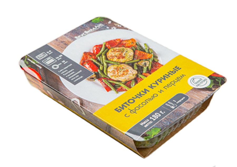 

Биточки ВкусВилл с фасолью и перцем 180 г