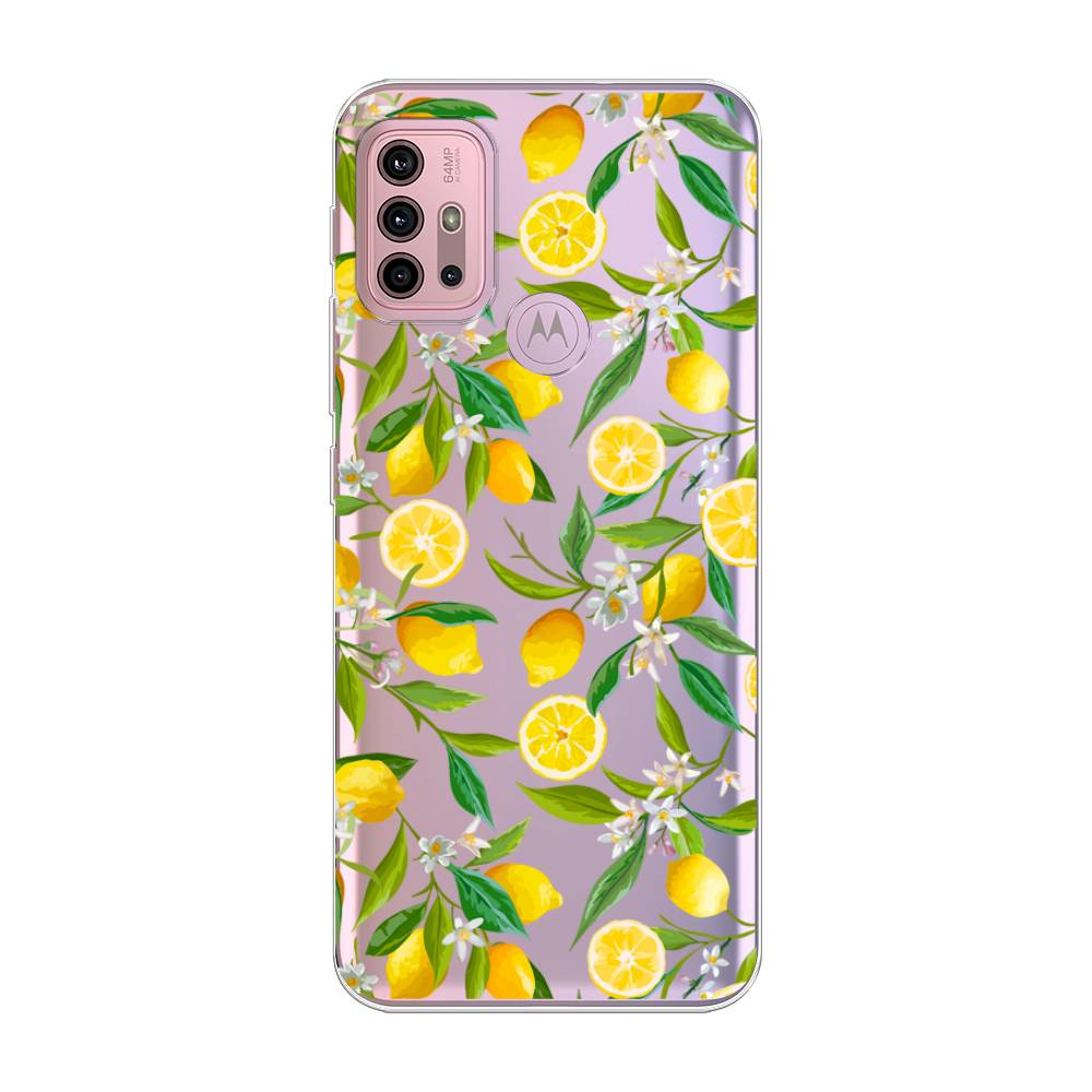 

Чехол Awog на Lenovo K13 Note/Motorola Moto G10/G20/G30 "Сочные лимоны", Разноцветный, 242350-10