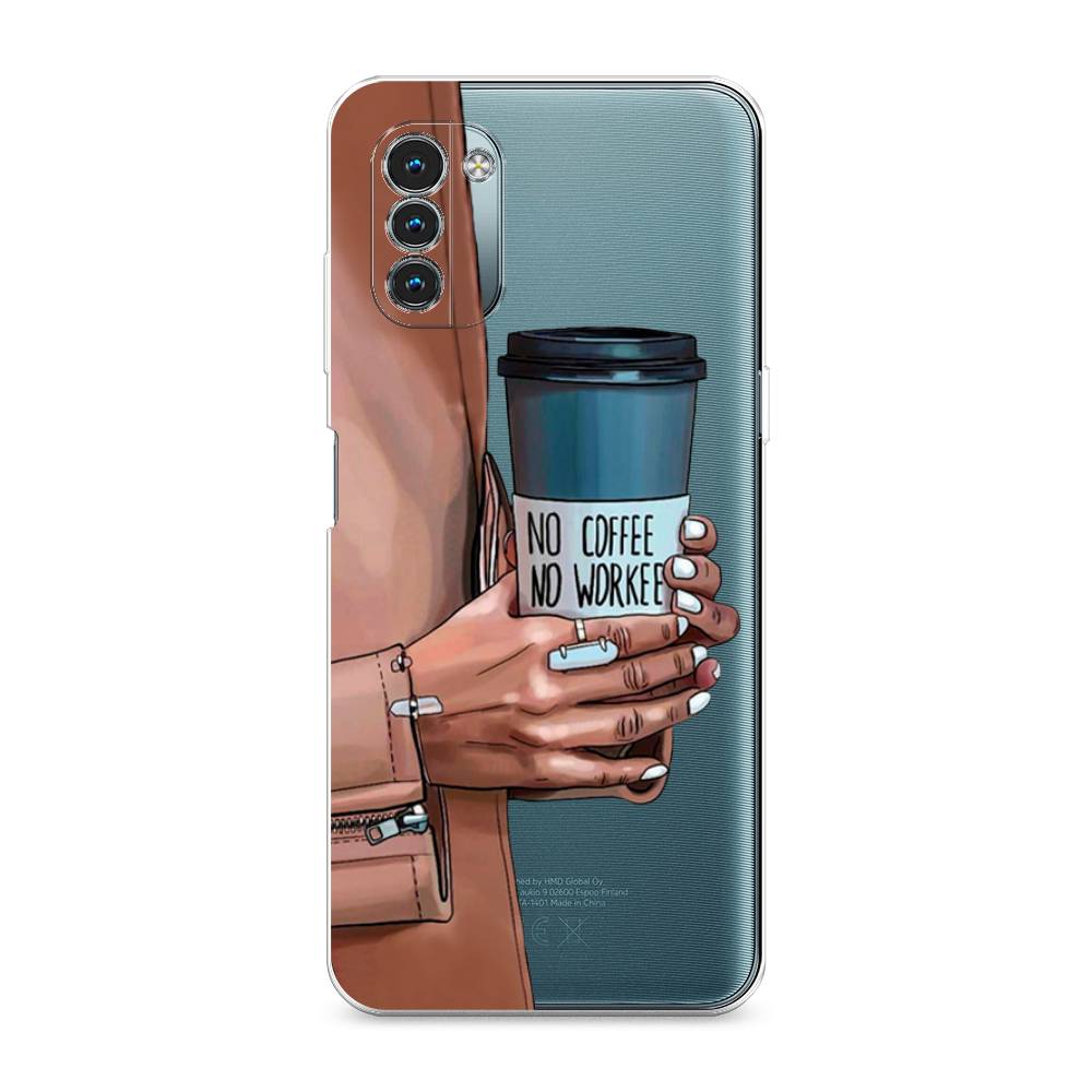 

Чехол Awog на Nokia G21 / Нокиа G21 "No coffee", Разноцветный, 125050-7