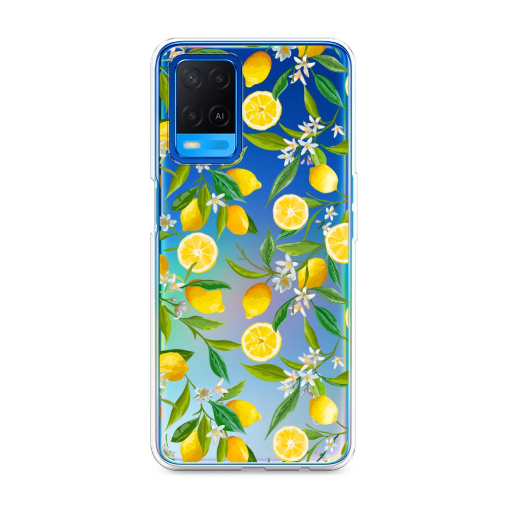 

Чехол Awog на Oppo A54 "Сочные лимоны", Разноцветный, 256150-10