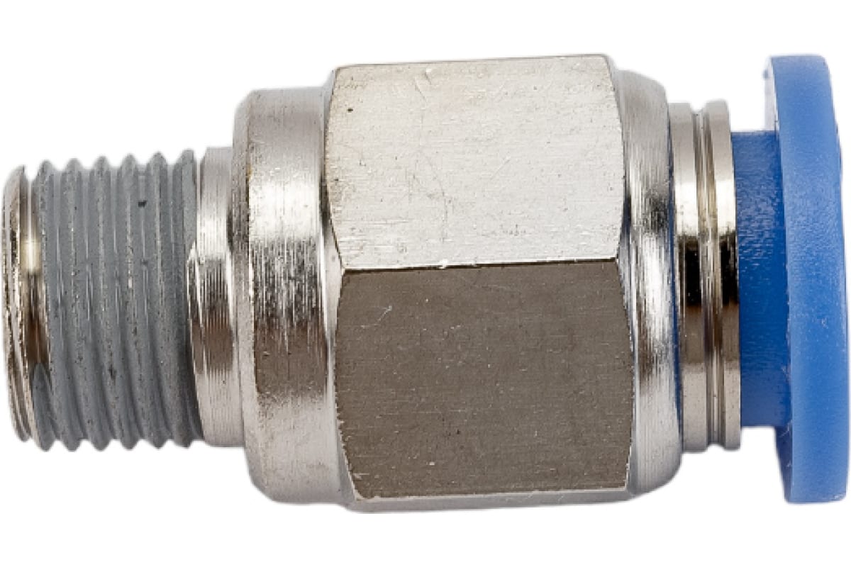 

Переходник SHPI PC 08-R01 н/р, 1/8", DN8, серебристый