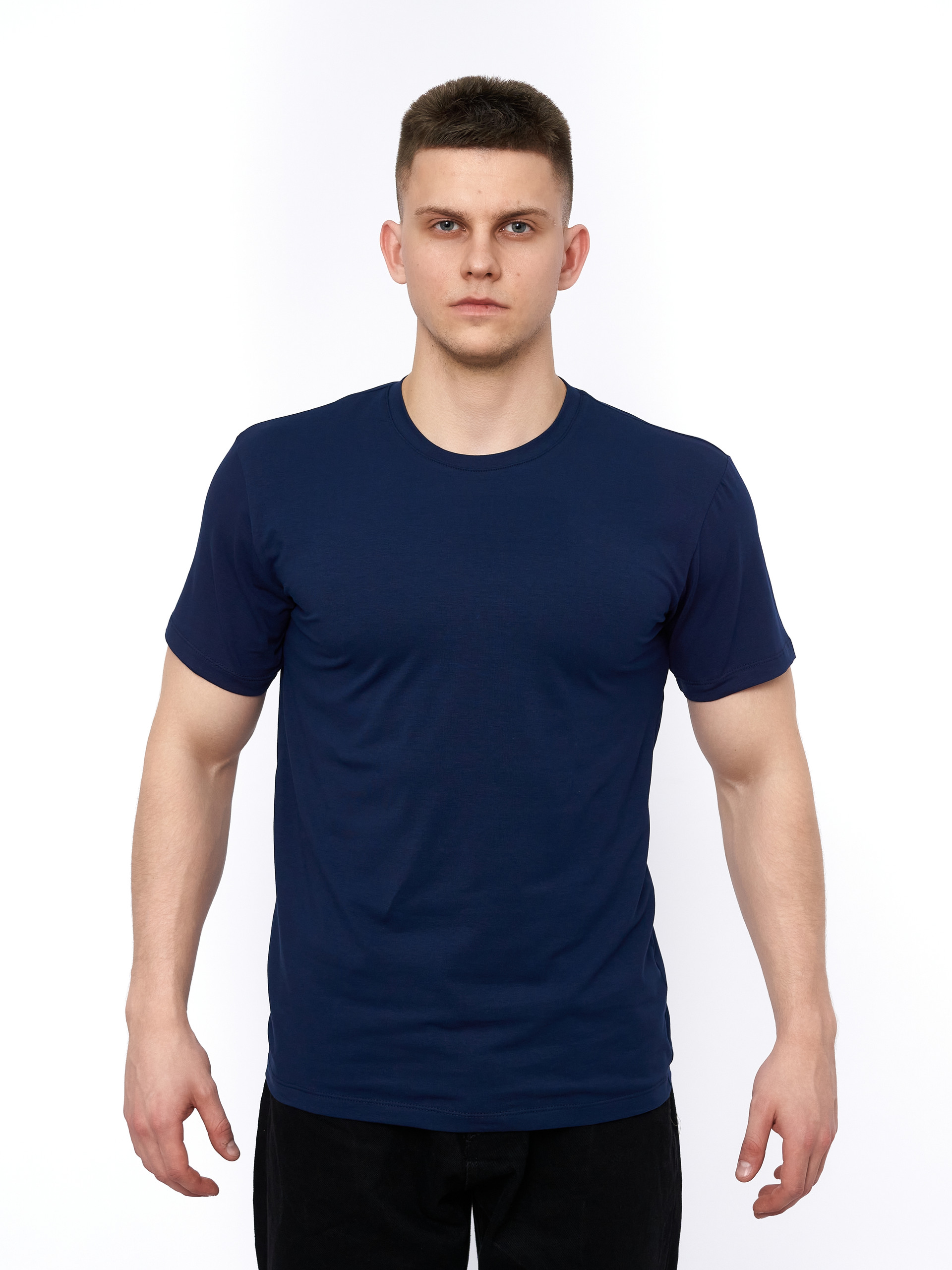 Футболка мужская БАБЕК FS2023 синяя 52 RU