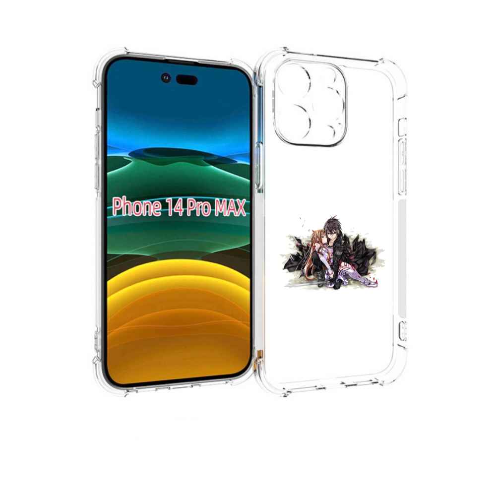 

Чехол MyPads аниме асуна для iPhone 14 Pro Max, Прозрачный, Tocco