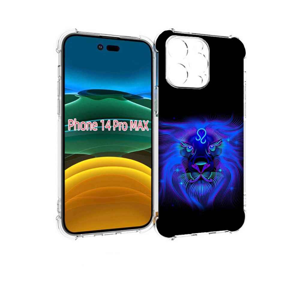 

Чехол MyPads знак-зодиака-лев-3 для iPhone 14 Pro Max, Прозрачный, Tocco