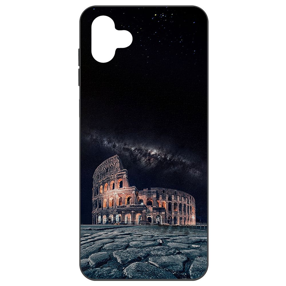 

Чехол-накладка Krutoff Soft Case Италия, Колизей для Samsung Galaxy M04 M045 черный