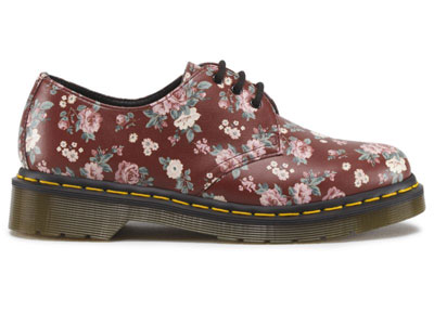 фото Полуботинки женские dr. martens 45911 бордовые 40 ru