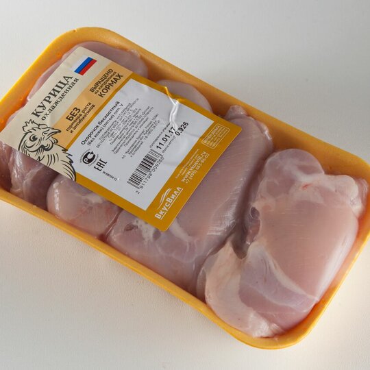

Филе бедра куриное ВкусВилл охлажденное +-800 г