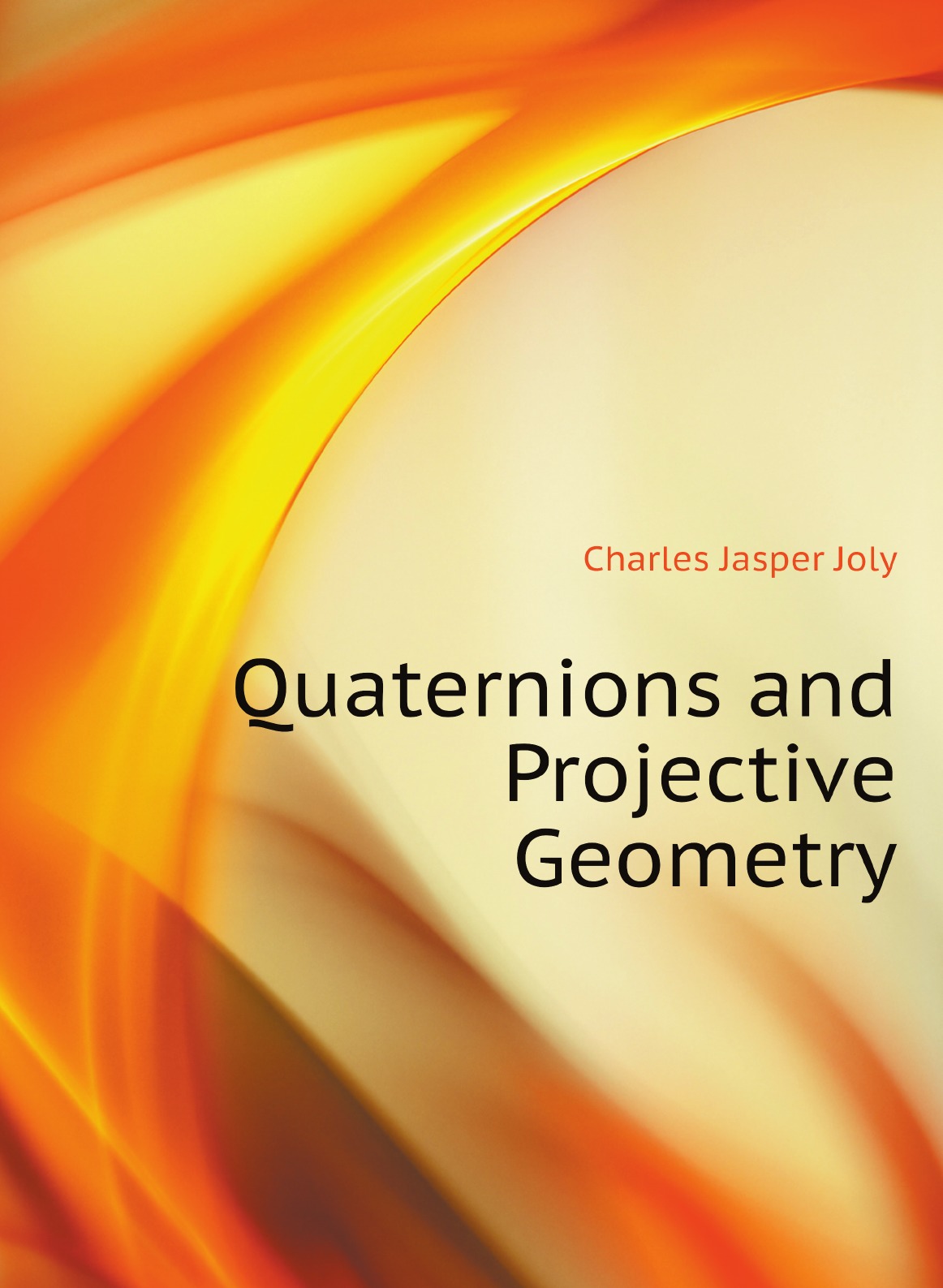

Quaternions and Projective Geometry