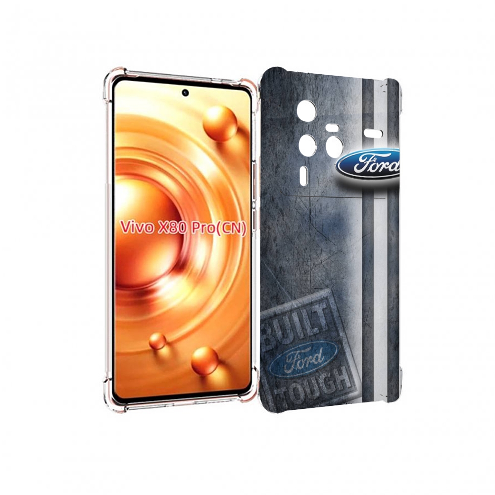 

Чехол MyPads ford форд 2 для Vivo X80 Pro, Прозрачный, Tocco