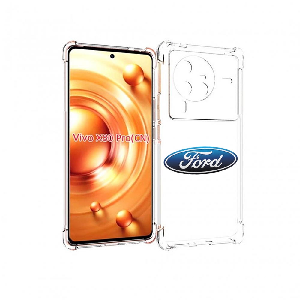 

Чехол MyPads ford-3 мужской для Vivo X80 Pro, Прозрачный, Tocco
