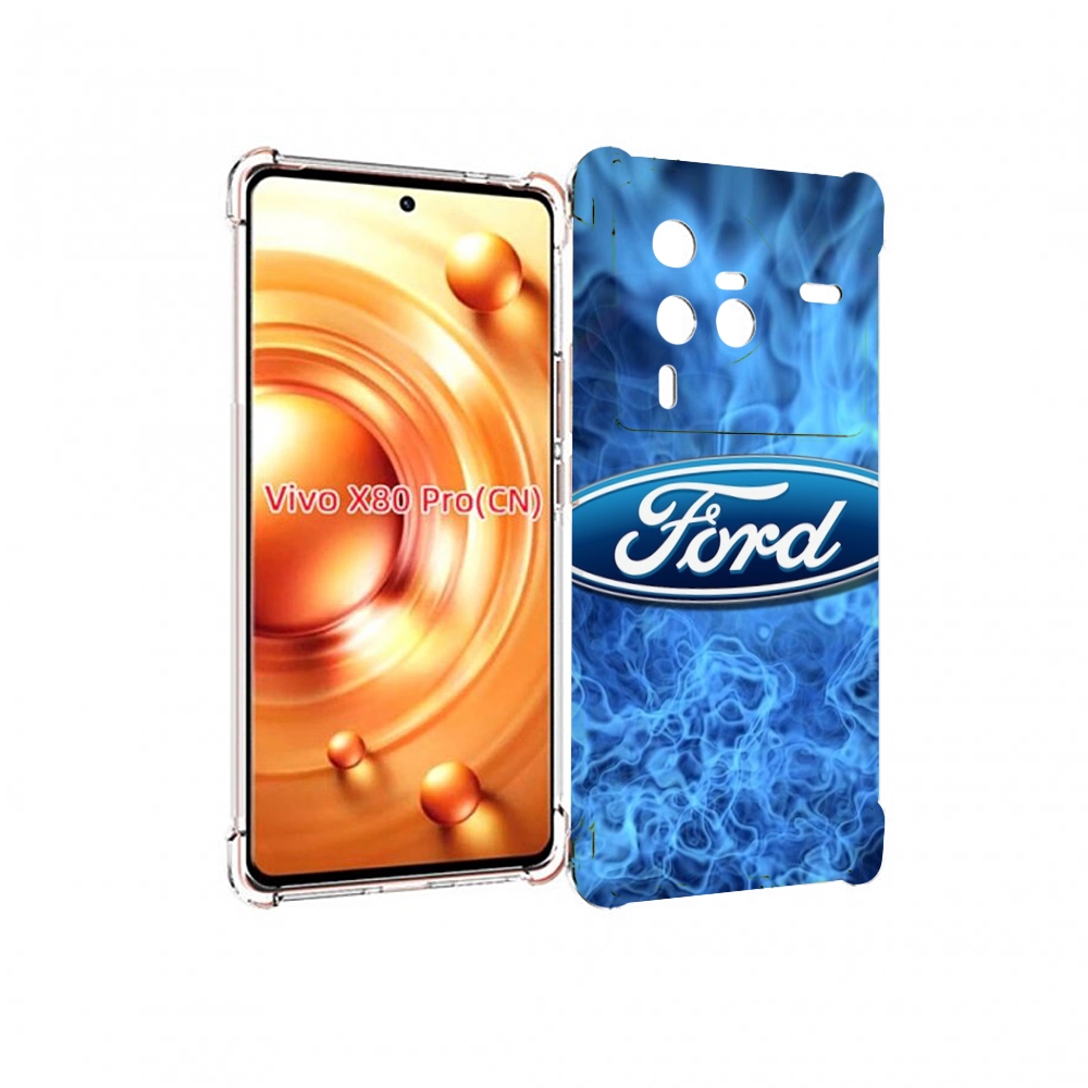 

Чехол MyPads ford-форд-22 м для Vivo X80 Pro, Прозрачный, Tocco