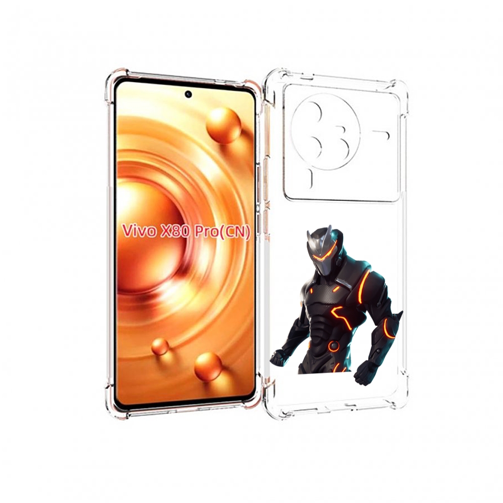 

Чехол MyPads fortnite-1 для Vivo X80 Pro, Прозрачный, Tocco