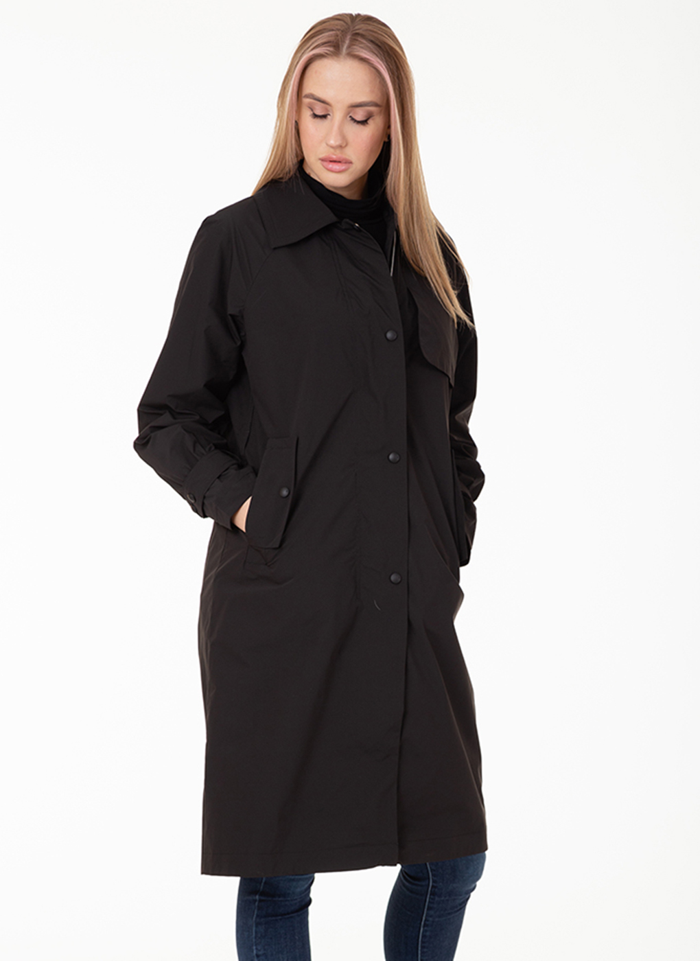 

Плащ женский WINTERRA 60974 черный 50 RU, 60974