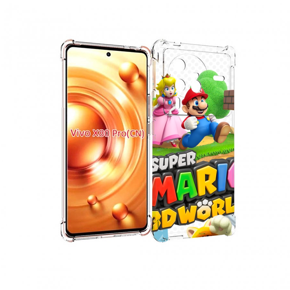 Чехол MyPads Super Mario 3D World для Vivo X80 Pro Tocco