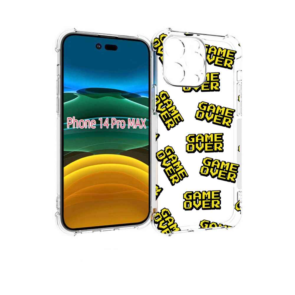 

Чехол MyPads игра-окончена для iPhone 14 Pro Max, Прозрачный, Tocco