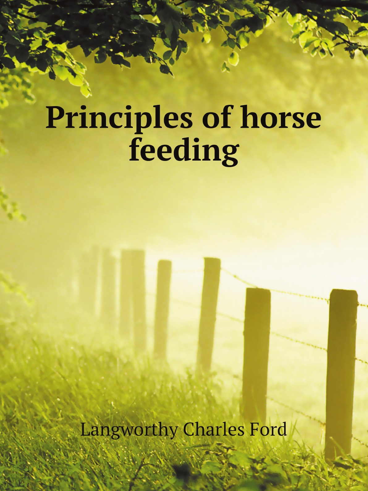 

Principles of horse feeding