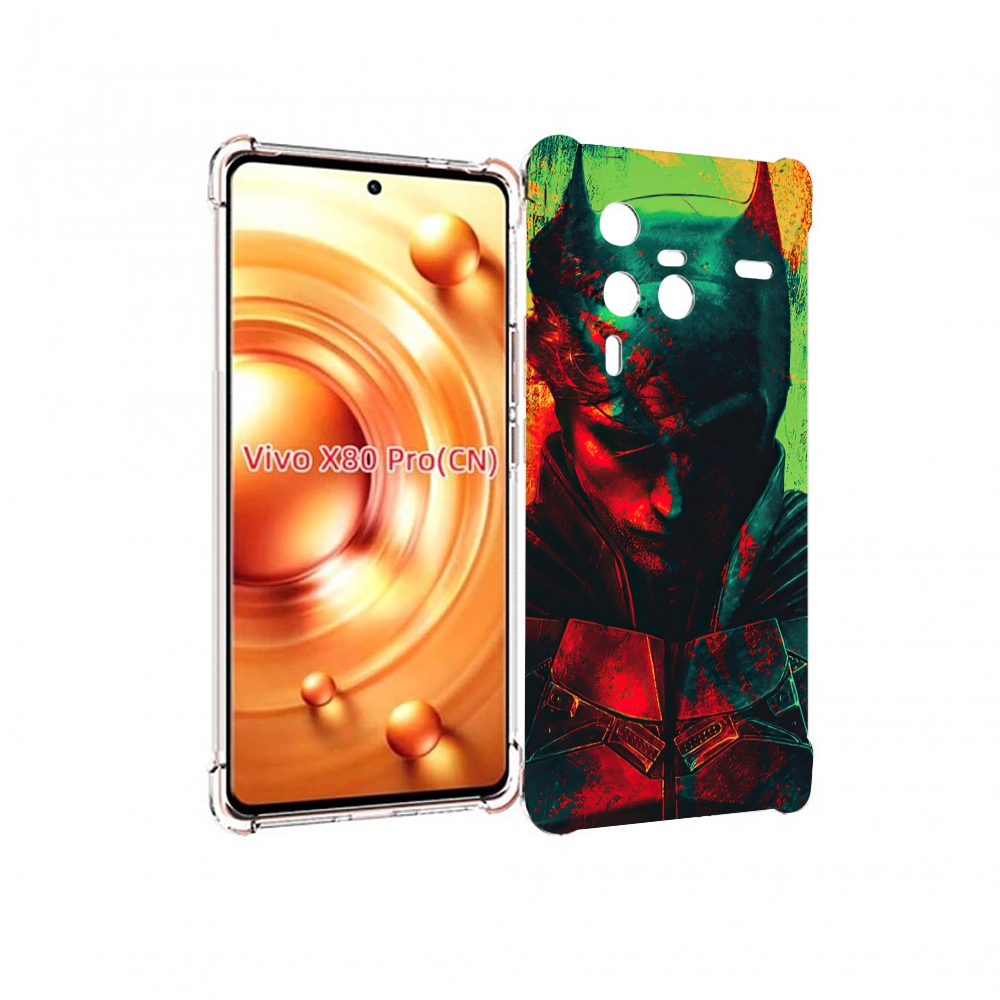

Чехол MyPads The Batman для Vivo X80 Pro, Прозрачный, Tocco