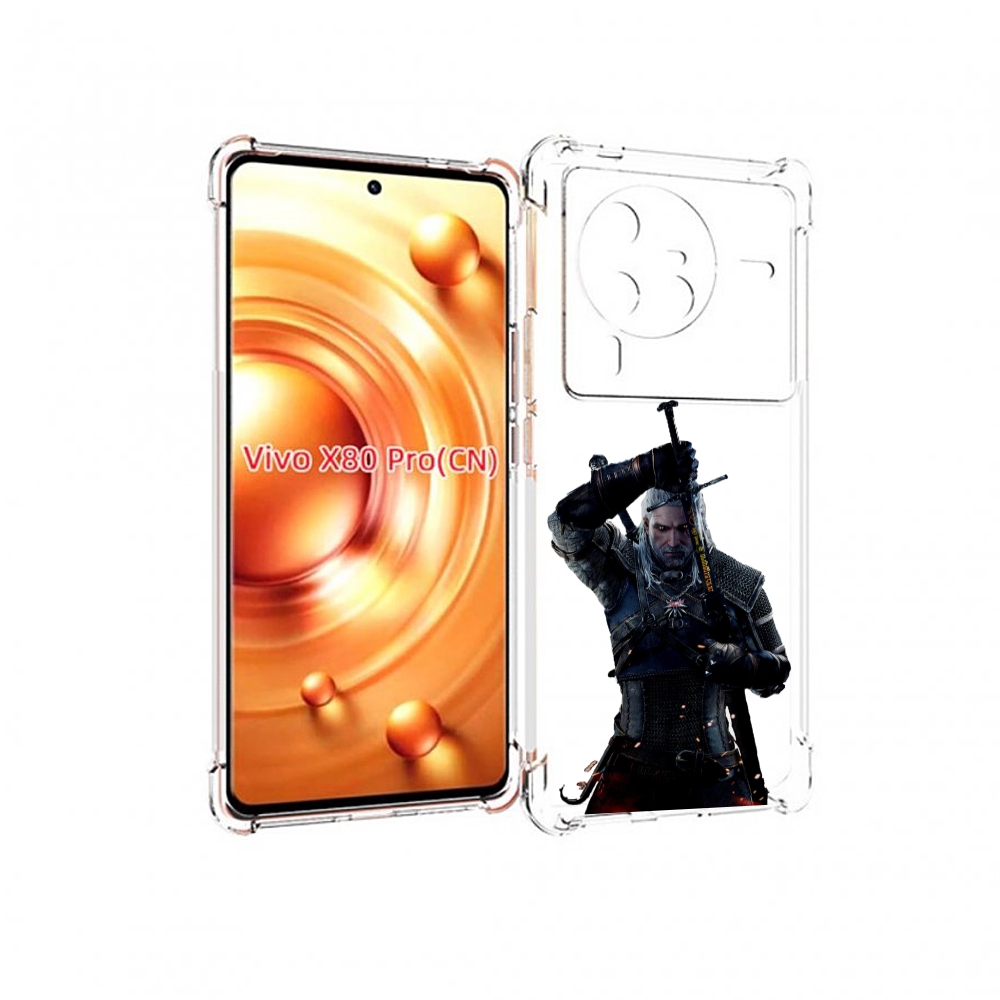 

Чехол MyPads The Witcher 3 для Vivo X80 Pro, Прозрачный, Tocco