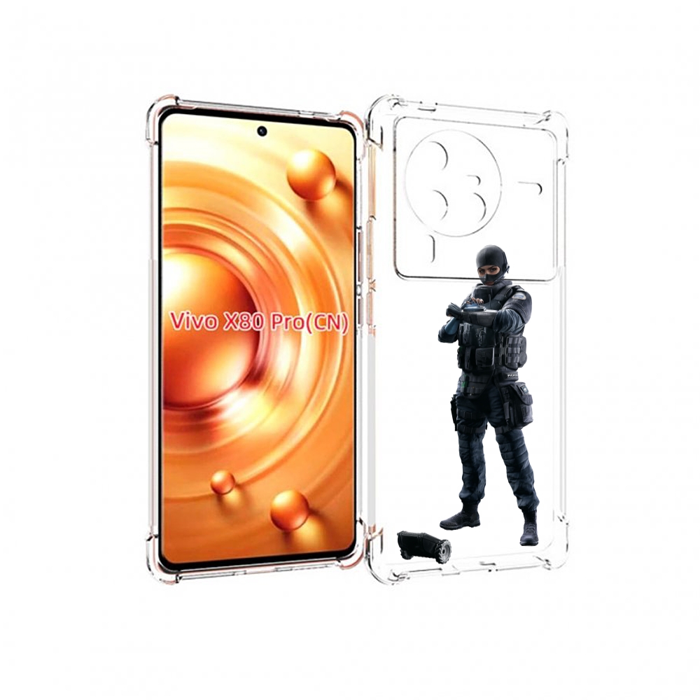 

Чехол MyPads Tom-Clancy's-Rainbow-Six-1 для Vivo X80 Pro, Прозрачный, Tocco