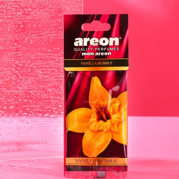 

Ароматизатор в машину Areon 704-043-329 Mon Vanila bubble