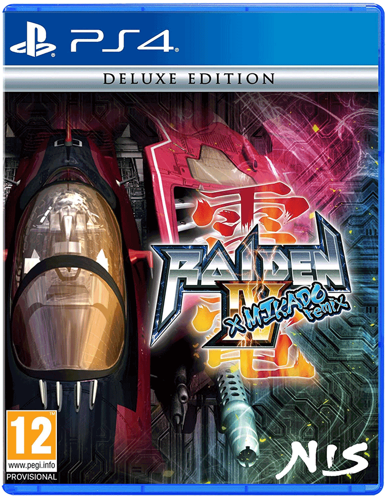 

Игра Raiden IV x Mikado Remix Deluxe Edition (PS4, полностью на иностранном языке), Raiden IV x Mikado Remix Deluxe Edition