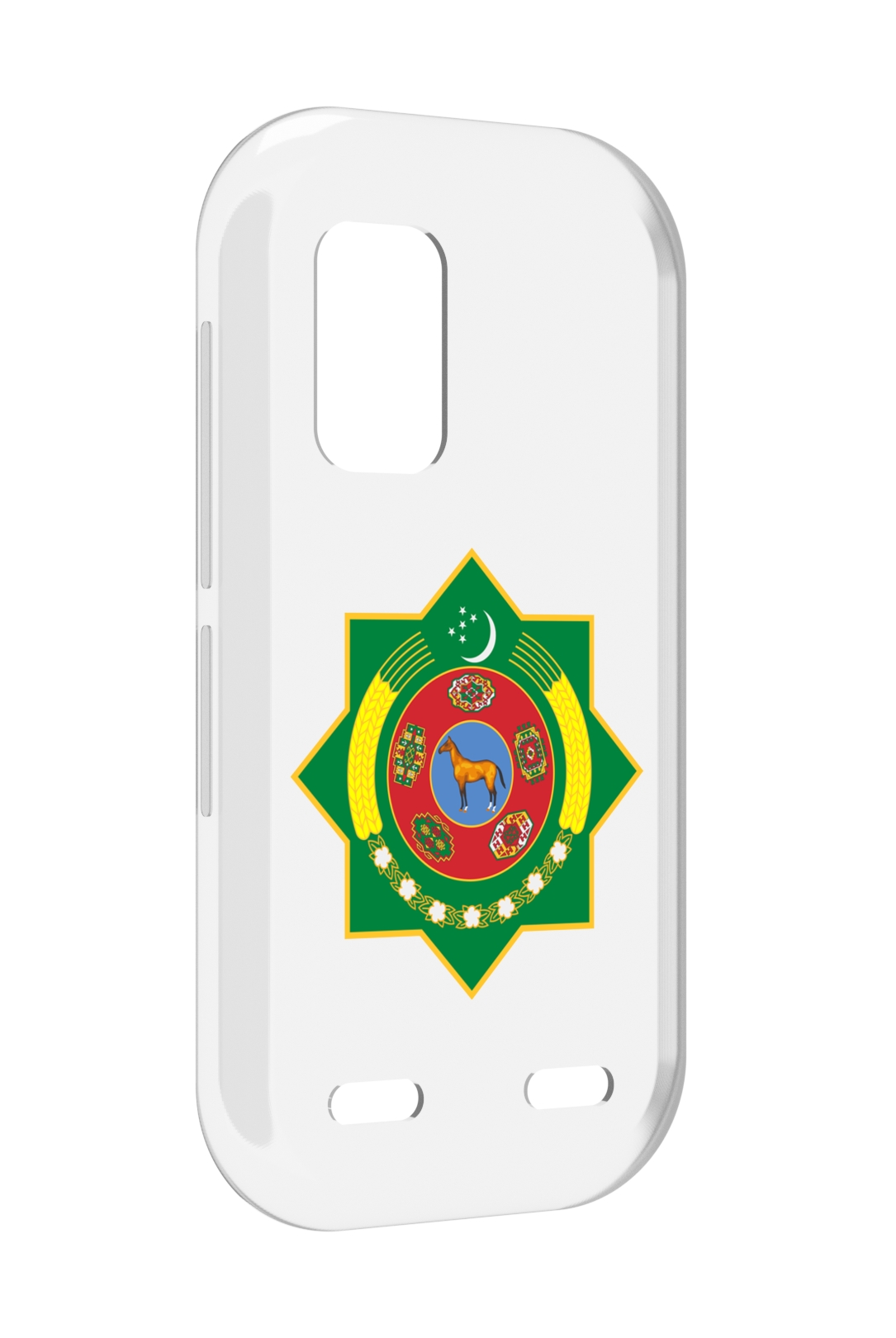

Чехол MyPads герб-туркменистан для UleFone Armor X10 / X10 Pro, Прозрачный, Tocco