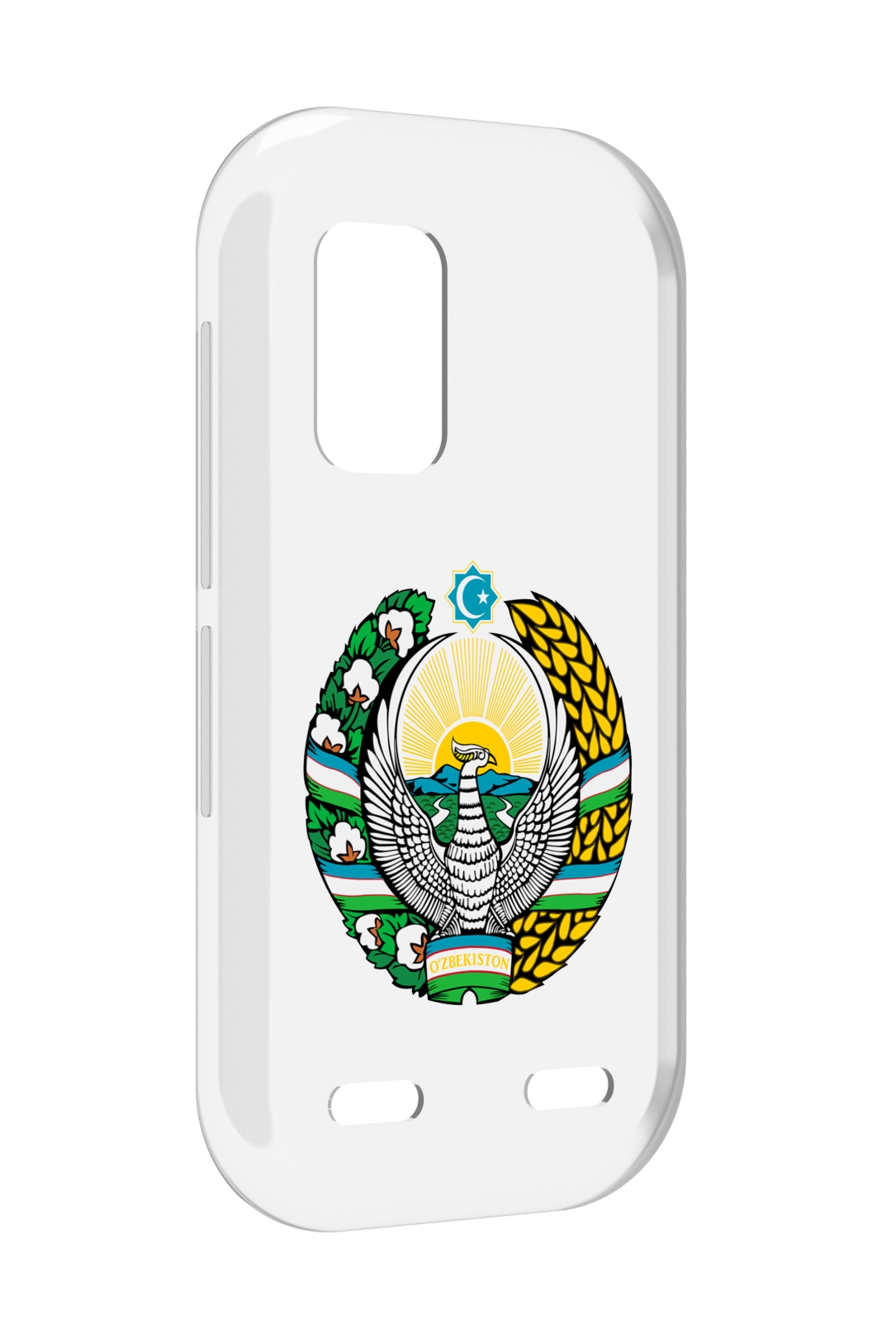 

Чехол MyPads герб-узбекистана для UleFone Armor X10 / X10 Pro, Прозрачный, Tocco