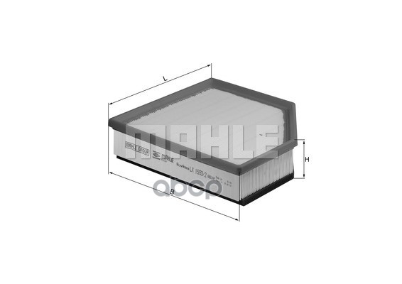 

Воздушный фильтр Mahle/Knecht для Volvo S80 II 06-, V70 III 07-, XC70 07- LX1593/2