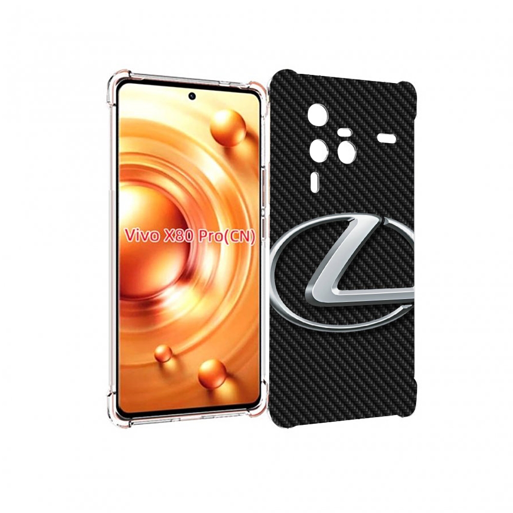

Чехол MyPads lexus лексус 3 для Vivo X80 PRO, Прозрачный, Tocco