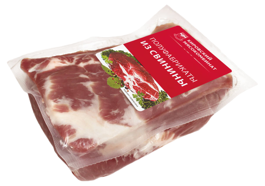 

Шейка свиная Кировский мясокомбинат без кости охлажденная 1 кг