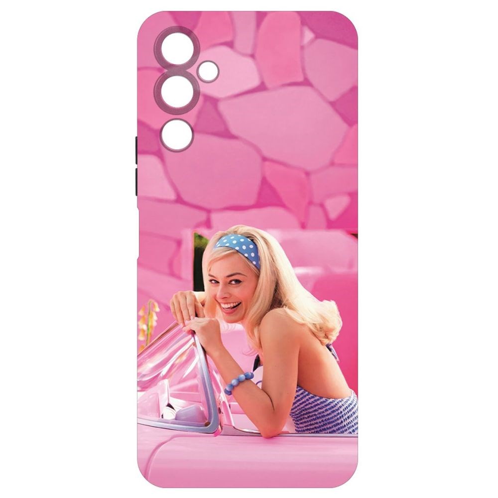 

Чехол-накладка Krutoff Soft Case Барби в розовом для Tecno Pova 4 черный