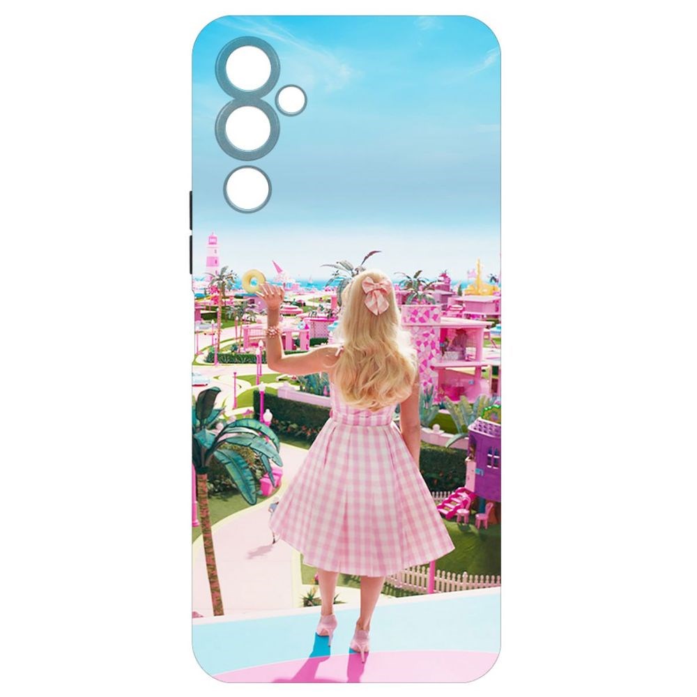 Чехол-накладка Krutoff Soft Case Барбиленд для Tecno Pova 4 черный
