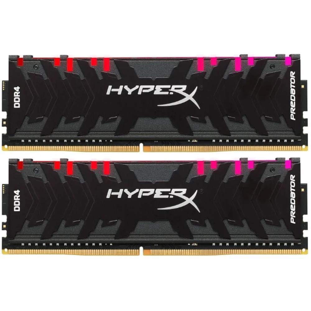 

Модуль памяти DIMM 2х8Gb DDR4 4000MHz (HX440C19PB4K2/16), HyperX Predator RGB