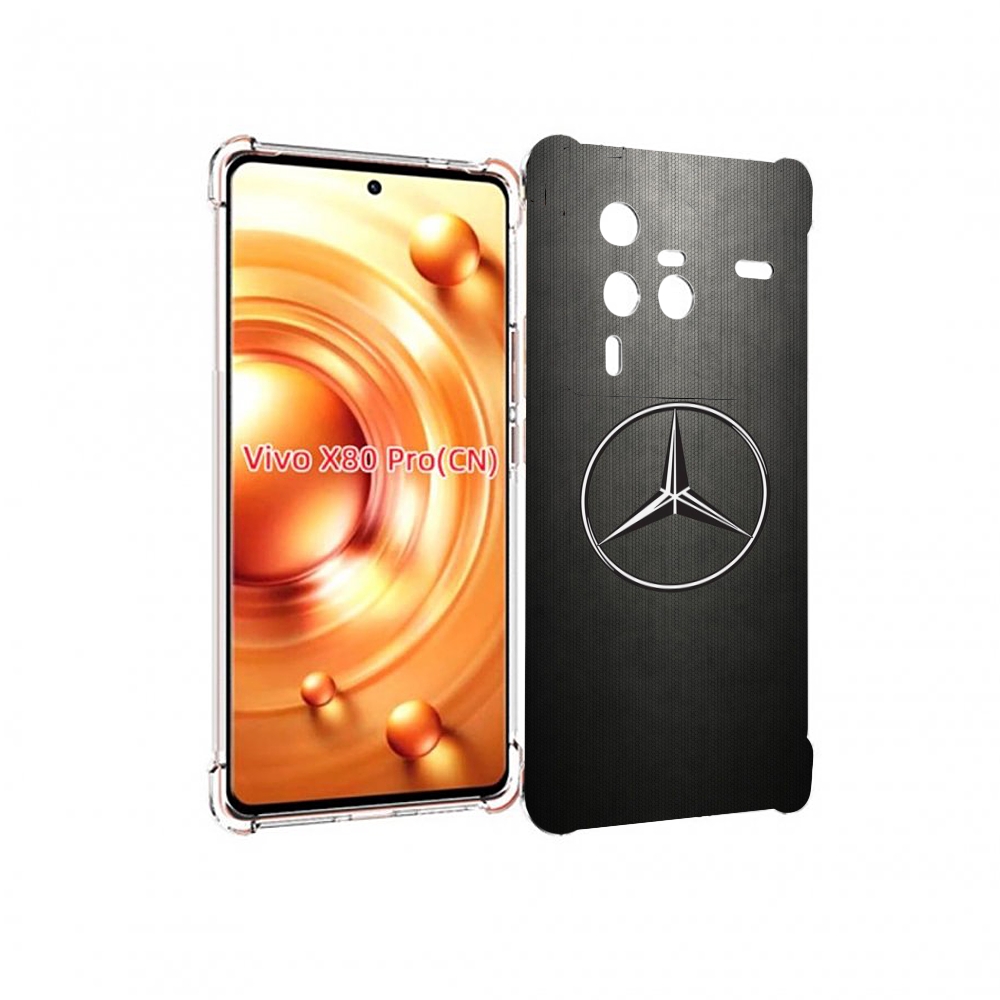 

Чехол MyPads Mercedes 3 мужской для Vivo X80 Pro, Прозрачный, Tocco