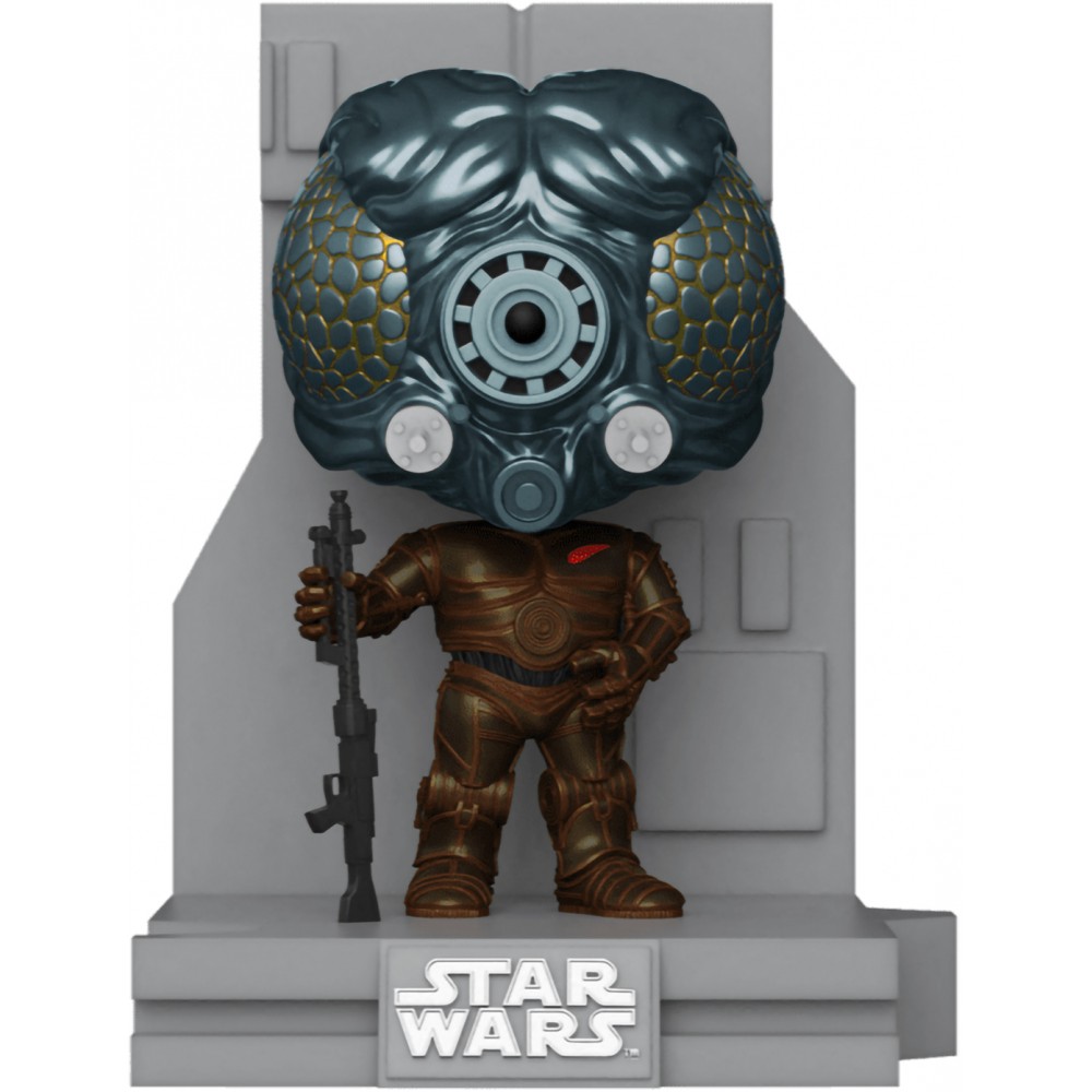 фото Фигурка funko pop! deluxe bobble star wars sw bounty hunters 4-lom mt exc 56107