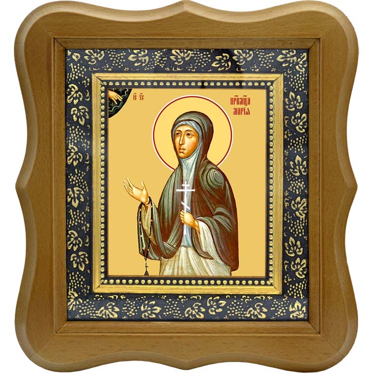 

Мария Цейтлин преподобномученица, монахиня. Икона на холсте.