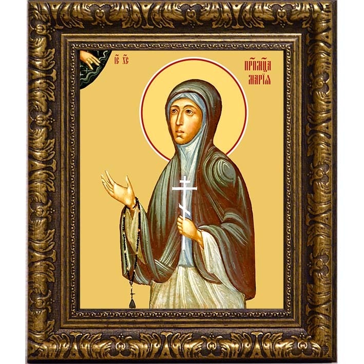 

Мария Цейтлин преподобномученица, монахиня. Икона на холсте.