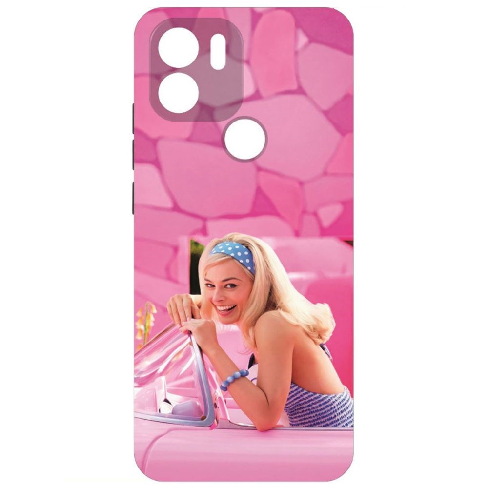 

Чехол-накладка Krutoff Soft Case Барби в розовом для Xiaomi Redmi A2+ черный